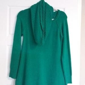 Parkhurst made in Canada green sweater top for leggings small